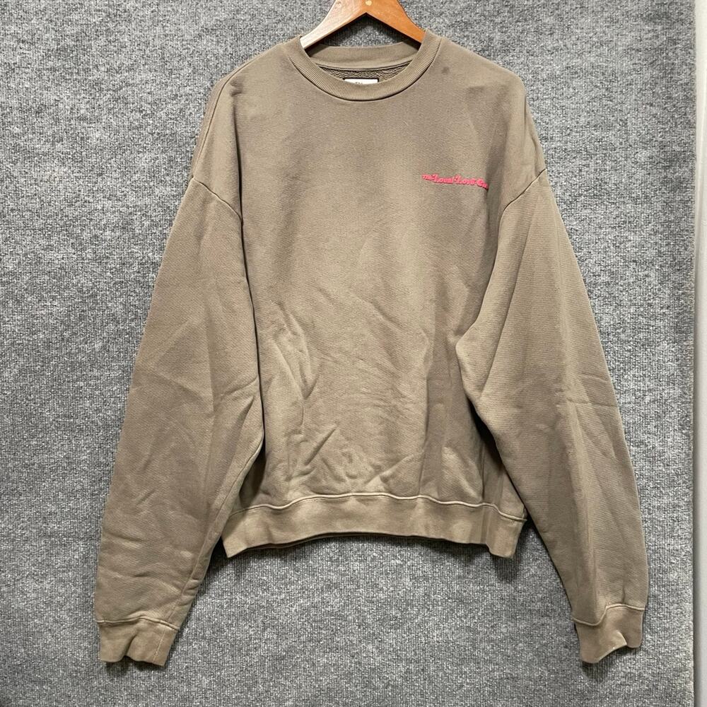 The Local Love Club X REVOLVE Thank You For Being Kind Beige Tan Crewneck Medium